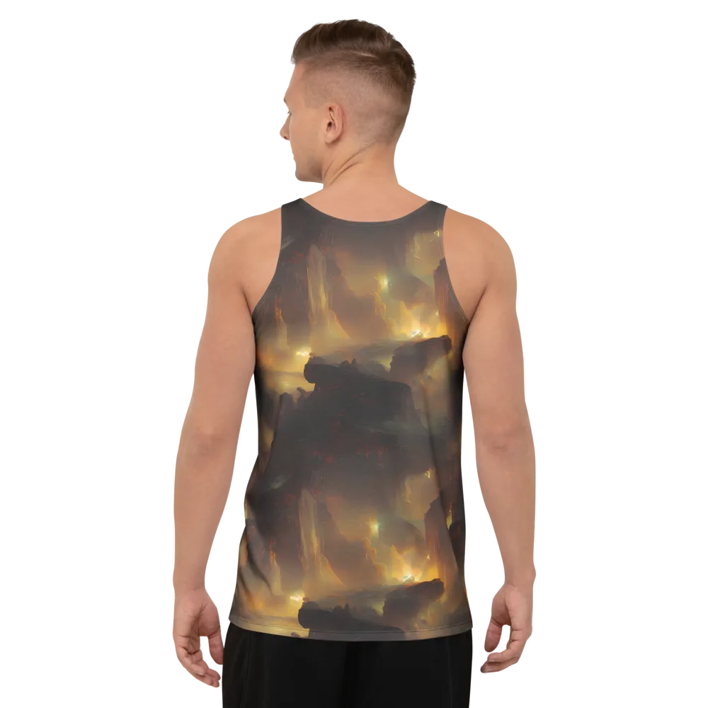 Solar Torrent on Men's Tank Top — Back