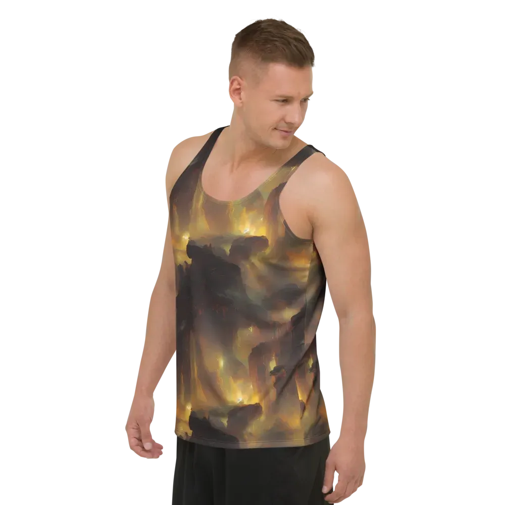 Solar Torrent on Men's Tank Top — Left Front
