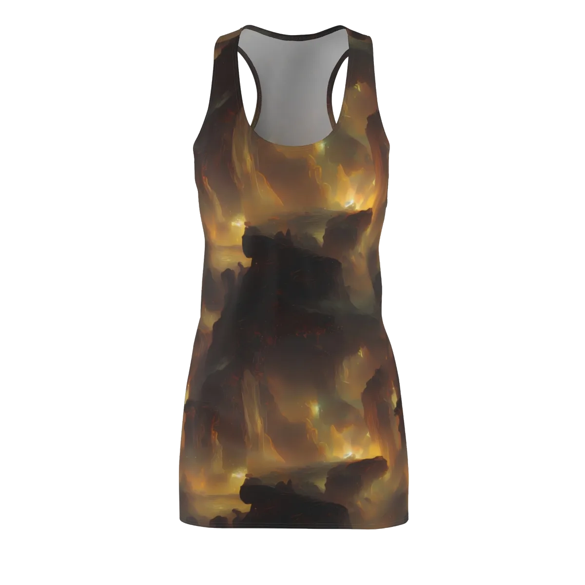 Solar Torrent on Racerback Dress — Front