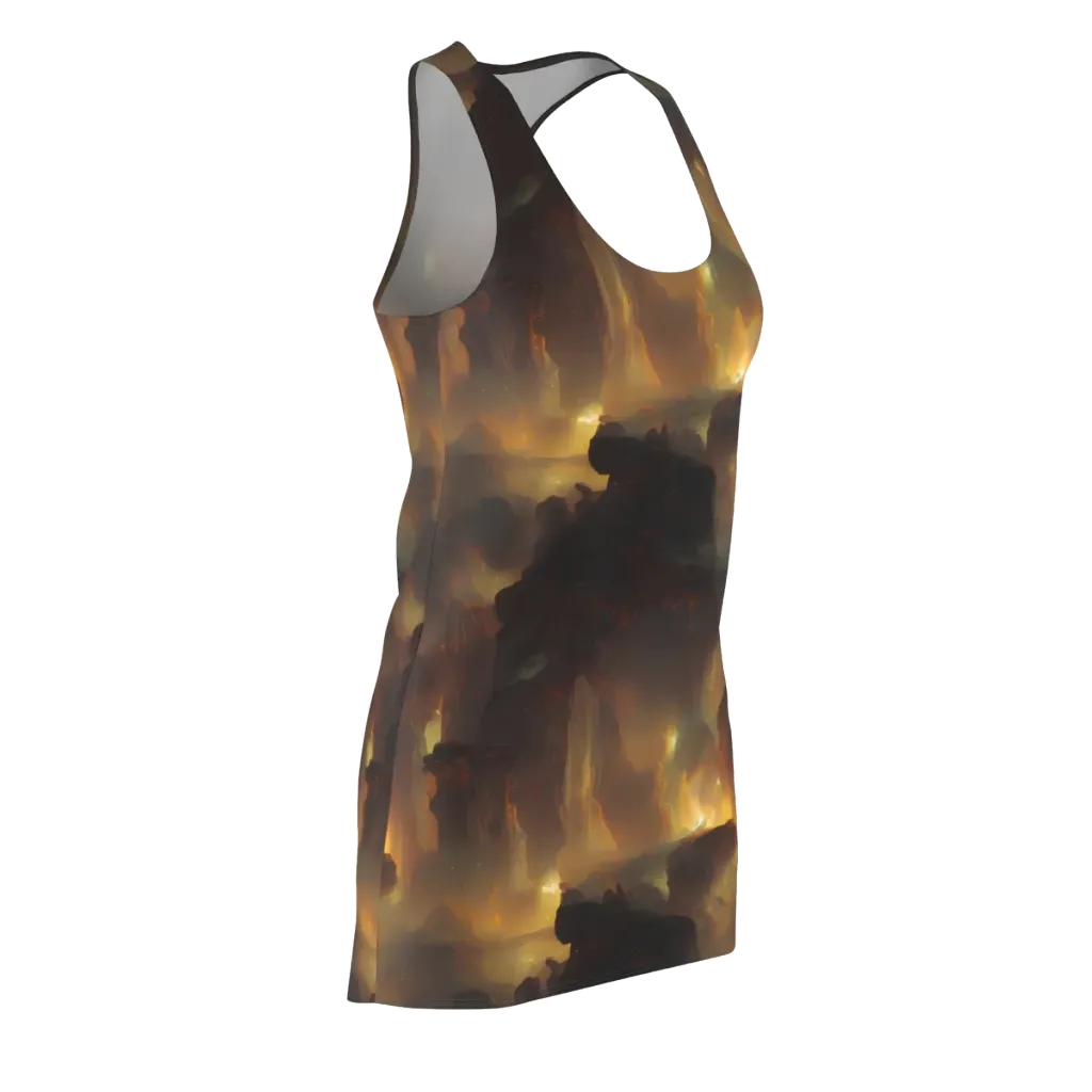 Solar Torrent on Racerback Dress — Front Side