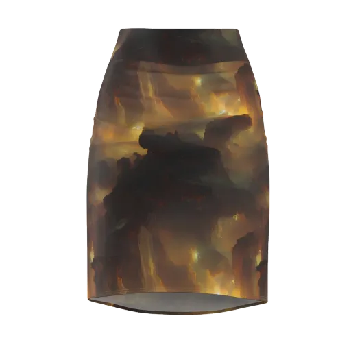 Solar Torrent on a Pencil Skirt