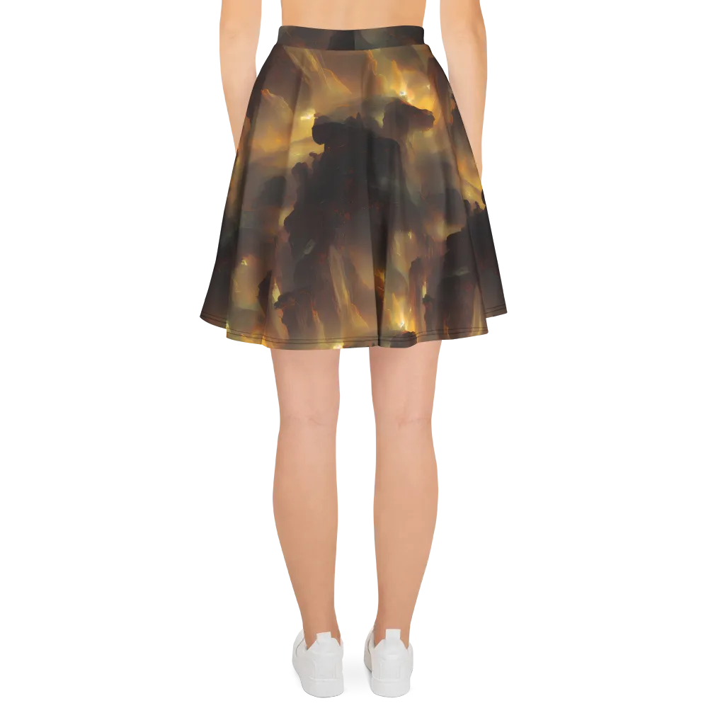 Solar Torrent on Skater Skirt — Back