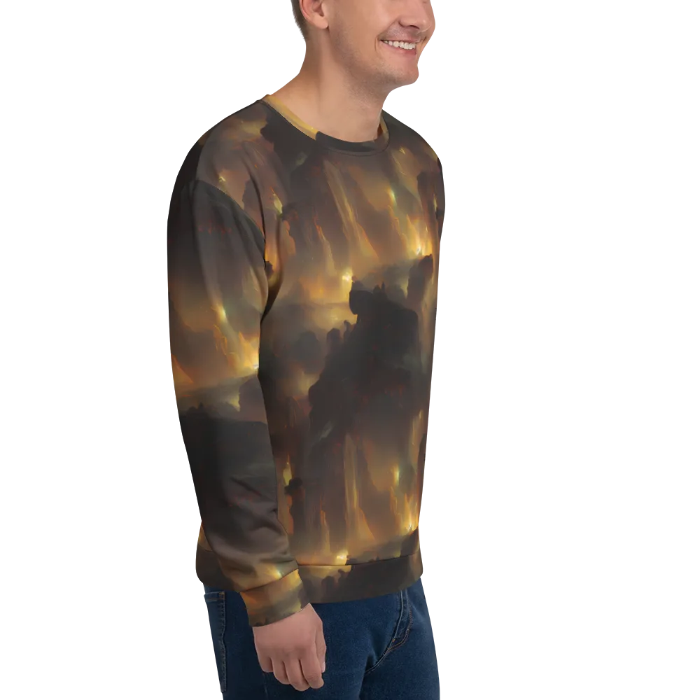 Solar Torrent on Sweatshirt — Right Front