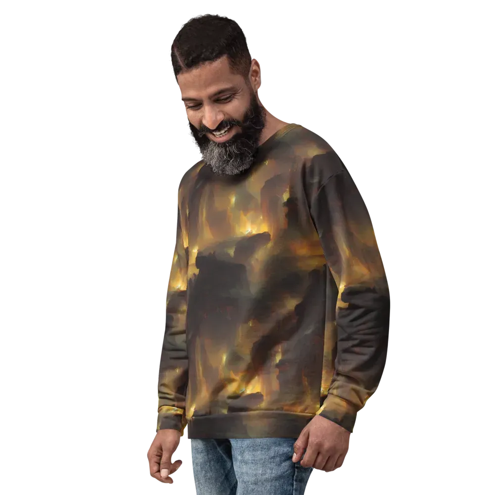 Solar Torrent on Sweatshirt — Left Front