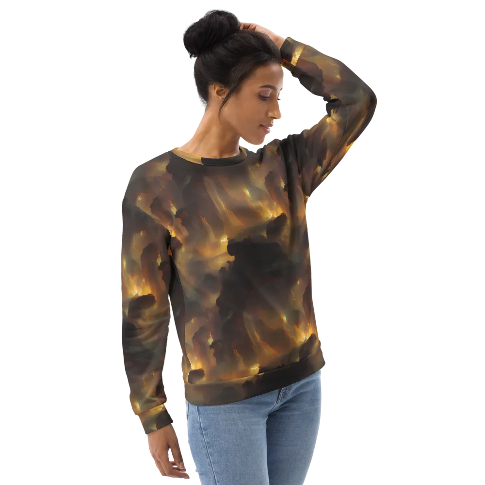 Solar Torrent on Sweatshirt — Right Front