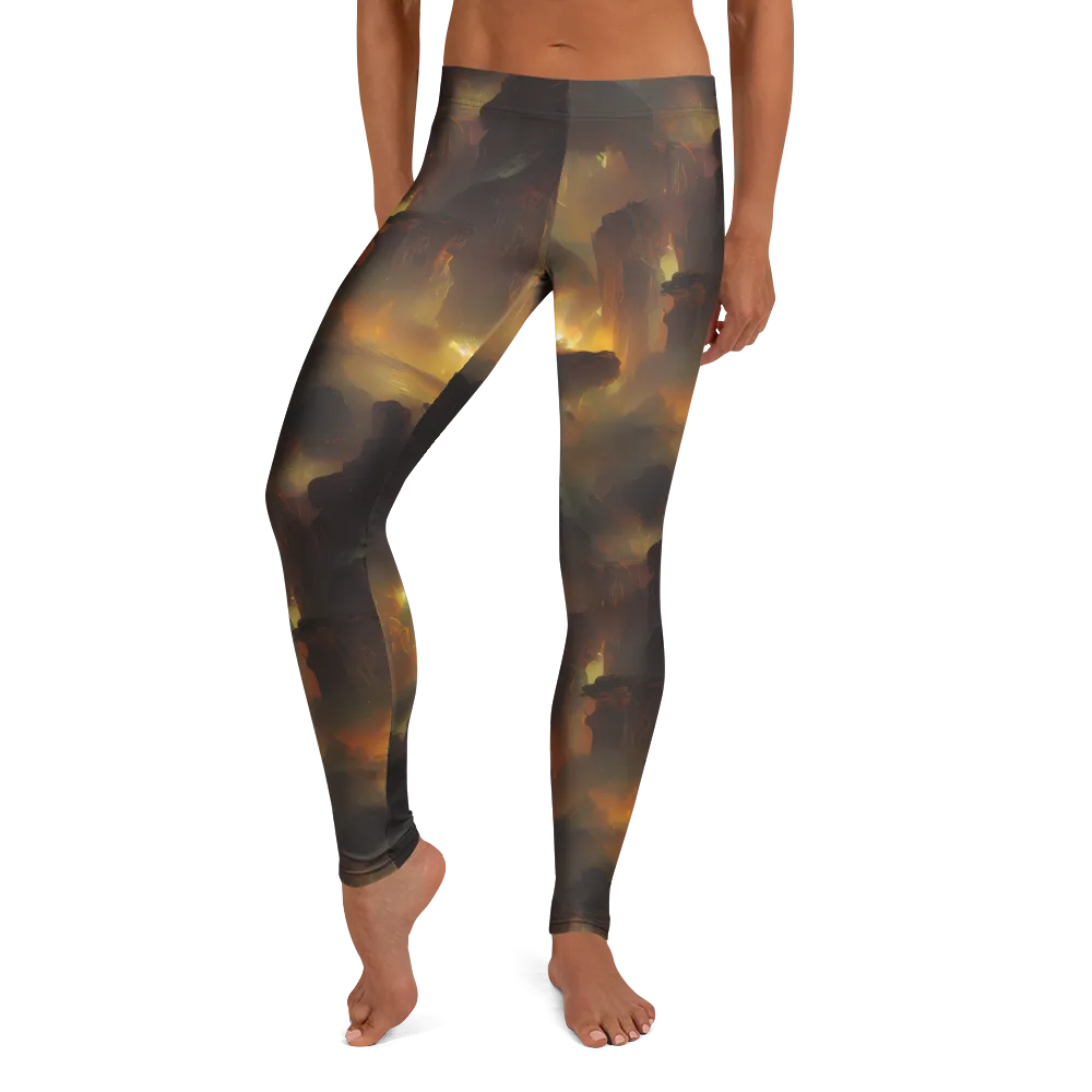 Solar Torrent on Leggings — Front