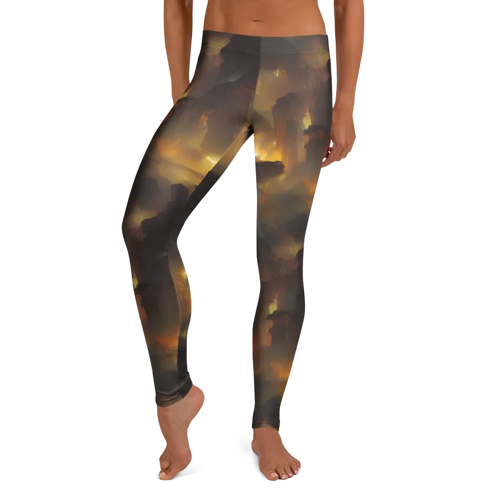 Solar Torrent on Leggings — Front