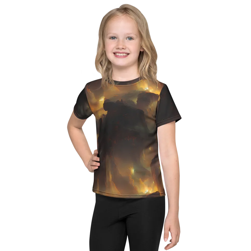 Solar Torrent on Kids Crew Neck T-Shirt — Front