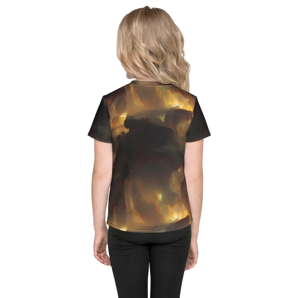 Solar Torrent on Kids Crew Neck T-Shirt — Back