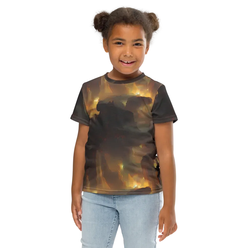 Solar Torrent on Kids Crew Neck T-Shirt — Front