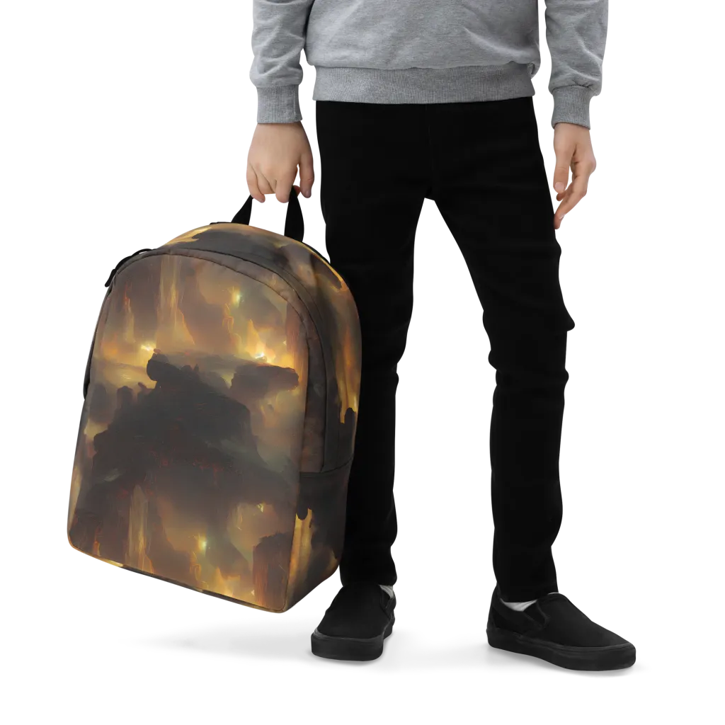 Solar Torrent on Minimalist Backpack — Zoomed-in