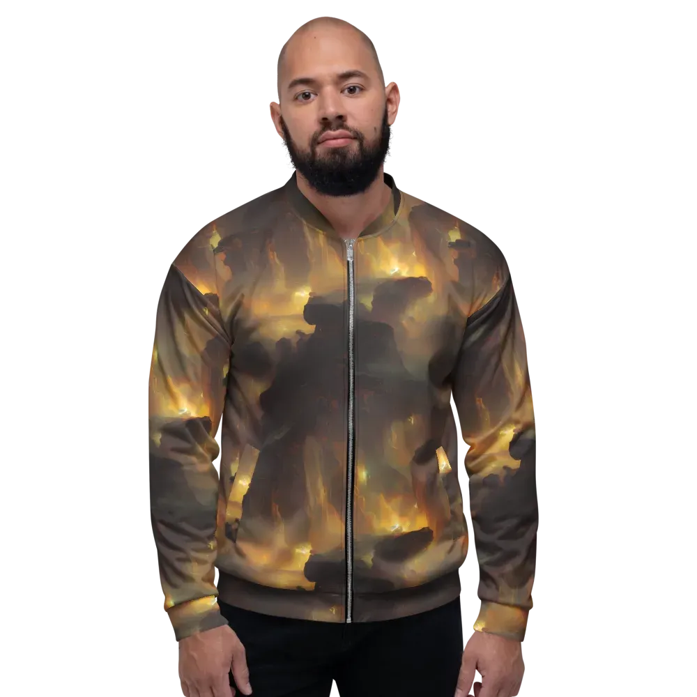 Solar Torrent on Bomber Jacket — Front