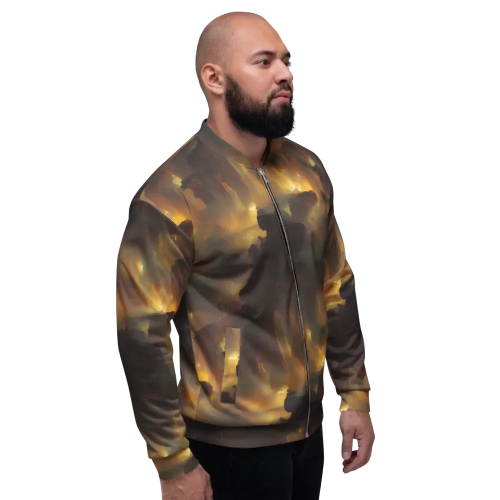 Solar Torrent on Bomber Jacket — Right