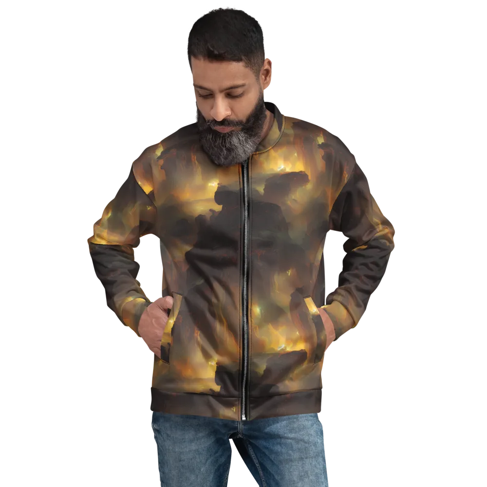 Solar Torrent on Bomber Jacket — Front