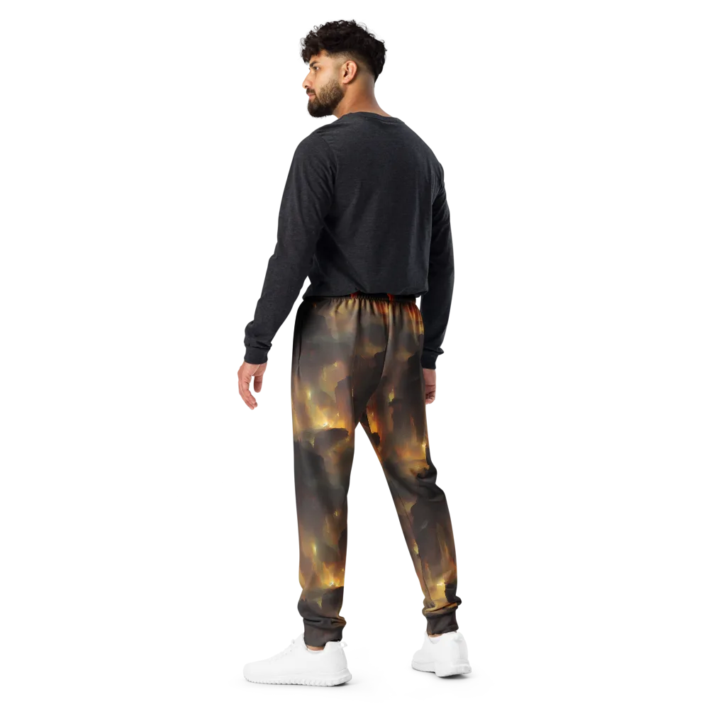 Solar Torrent on Men's Joggers — Back