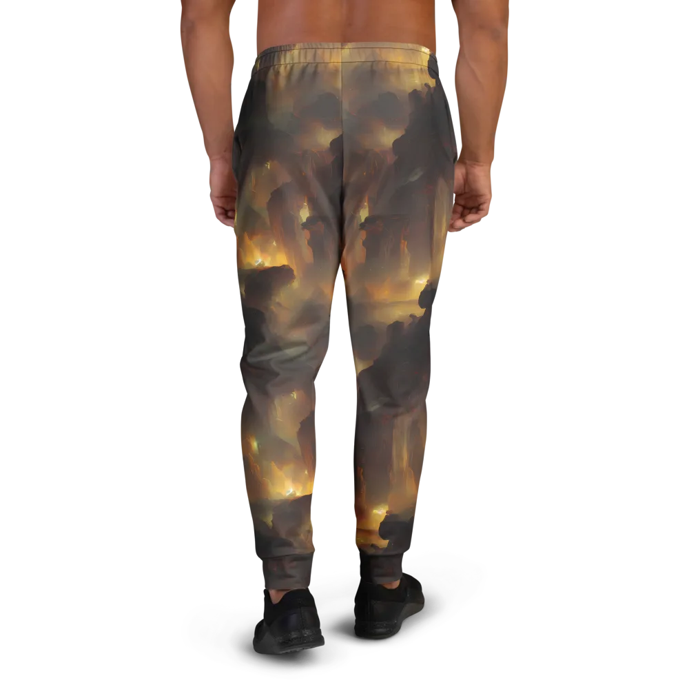 Solar Torrent on Men's Joggers — Back