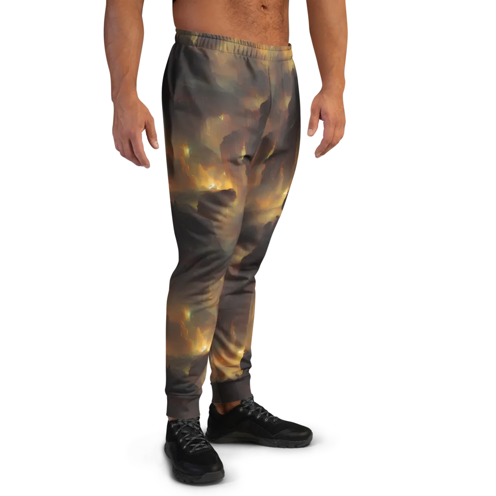 Solar Torrent on Men's Joggers — Right