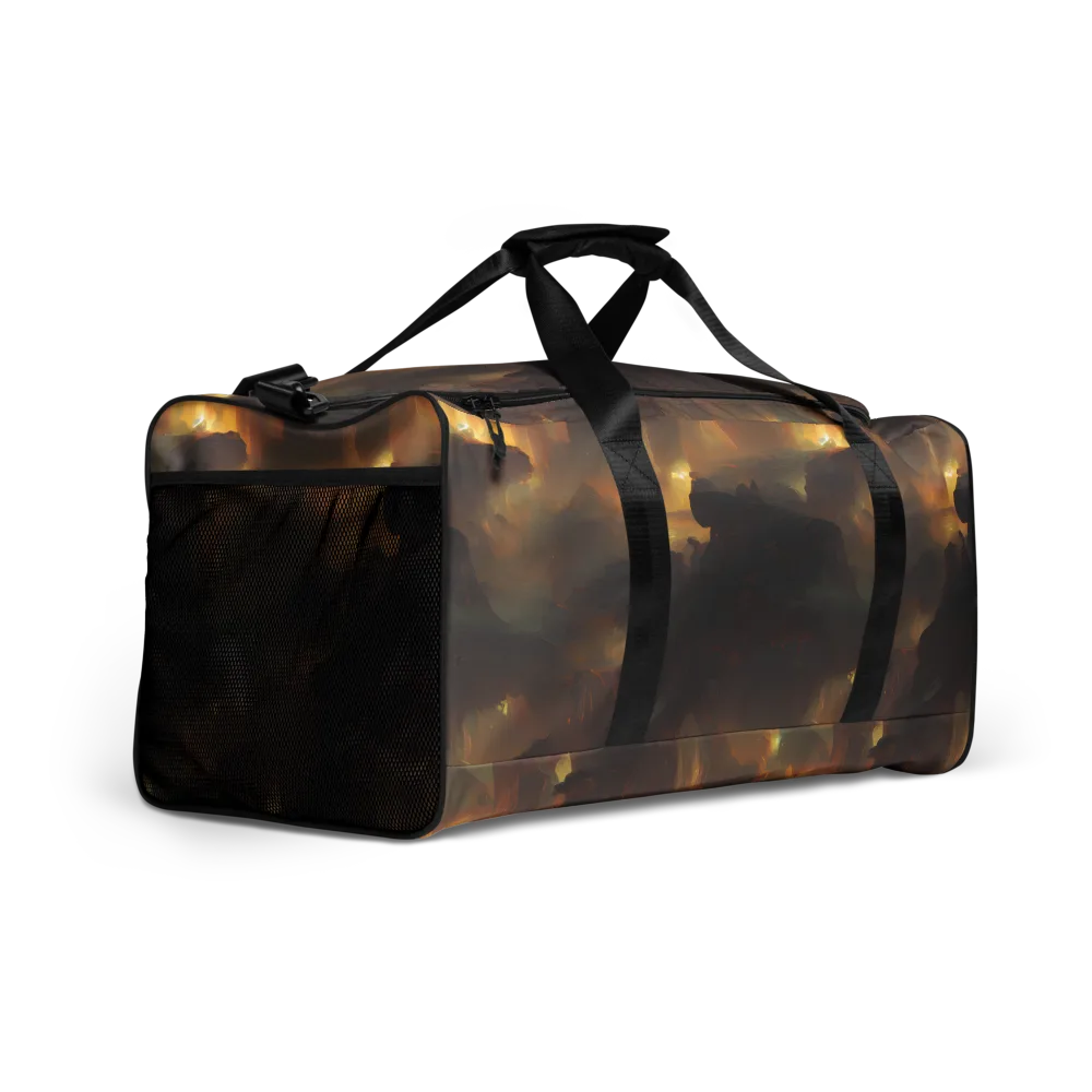 Solar Torrent on Duffle Bag — Right Front