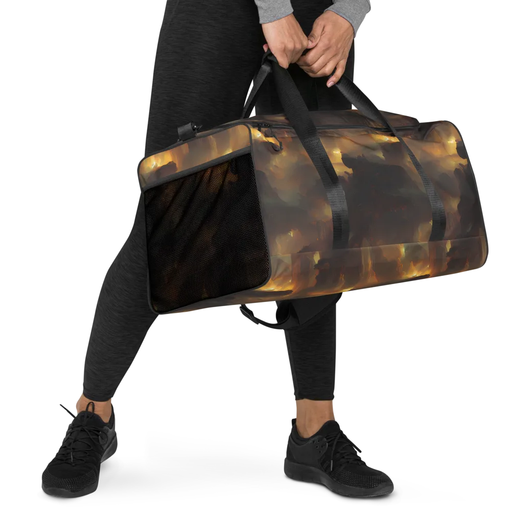 Solar Torrent on Duffle Bag — Right Front