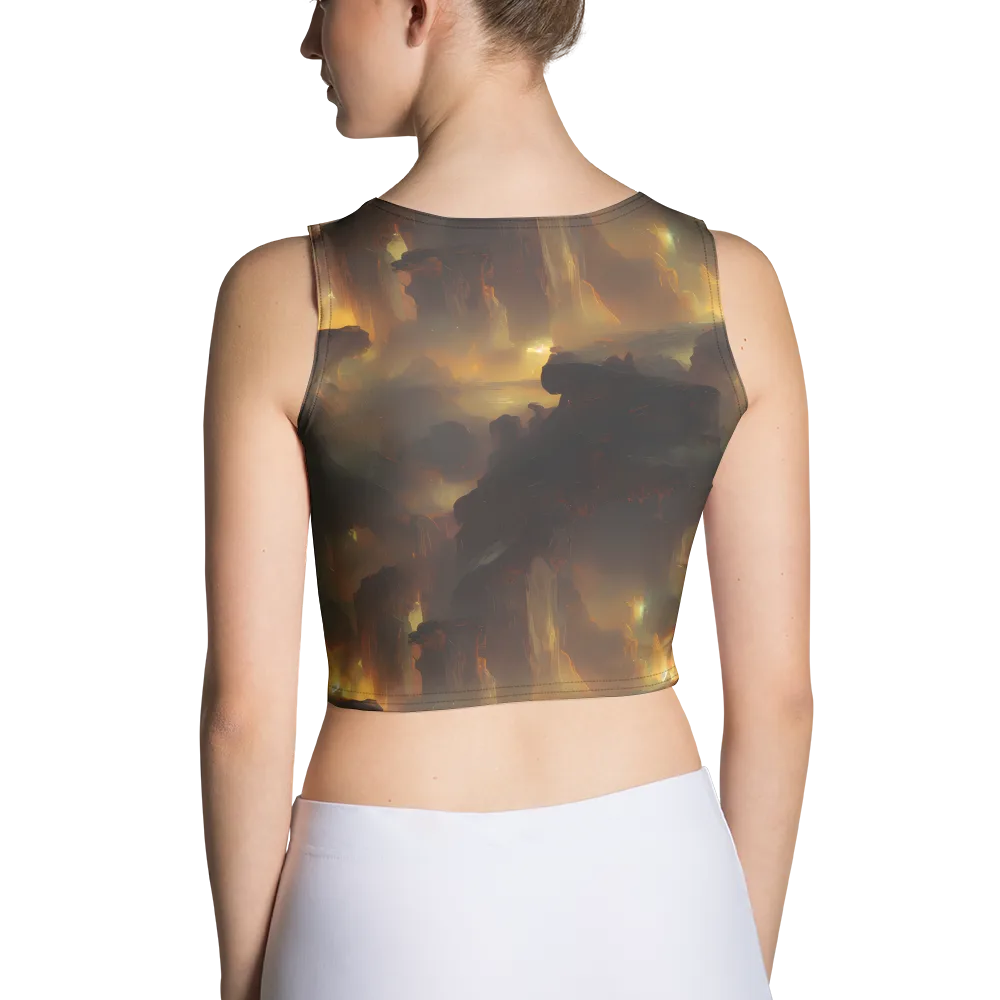 Solar Torrent on Crop Top — Back