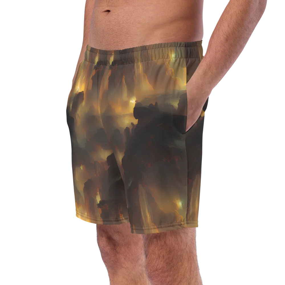 Solar Torrent on Swim Trunks — Left Front