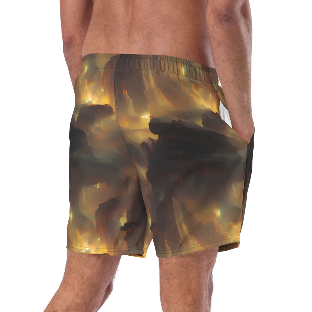 Solar Torrent on Swim Trunks — Right Back