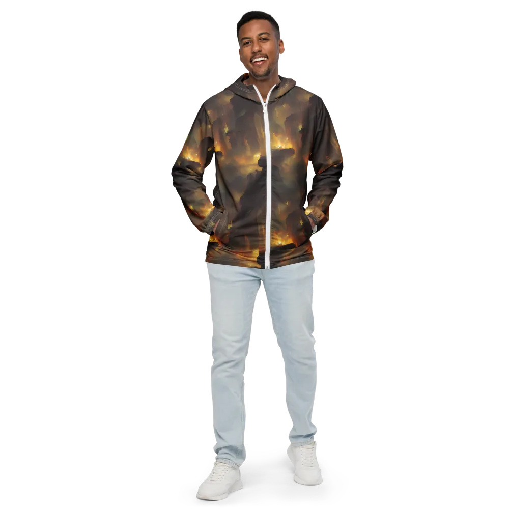 Solar Torrent on Men's Windbreaker — Front