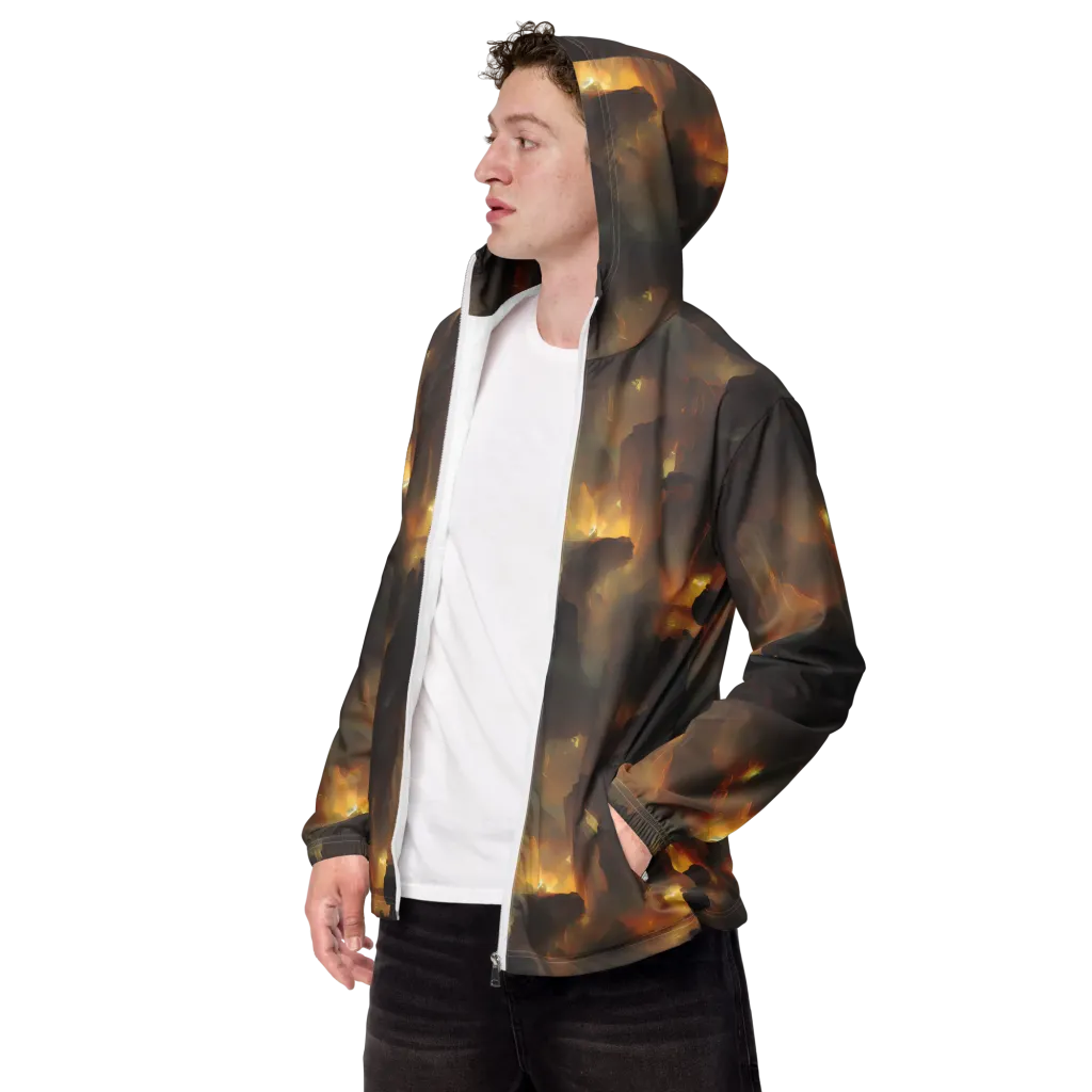 Solar Torrent on Men's Windbreaker — Left Front