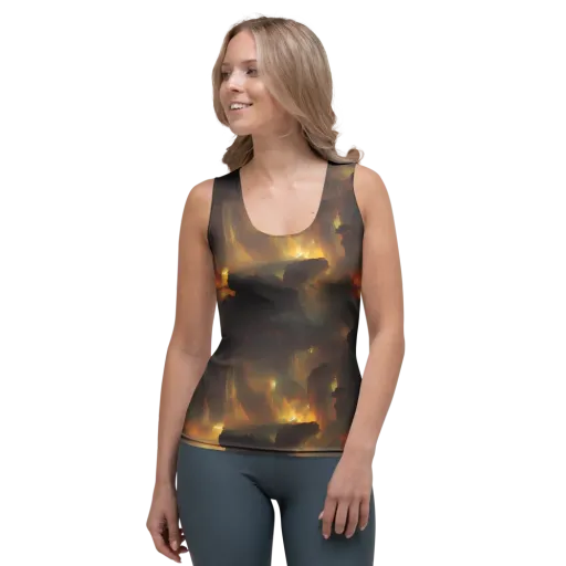 Solar Torrent on a Women's Tank Top