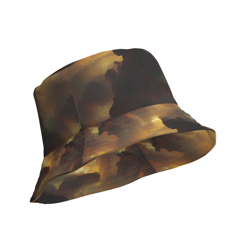 Solar Torrent on Reversible Bucket Hat — Product details Outside