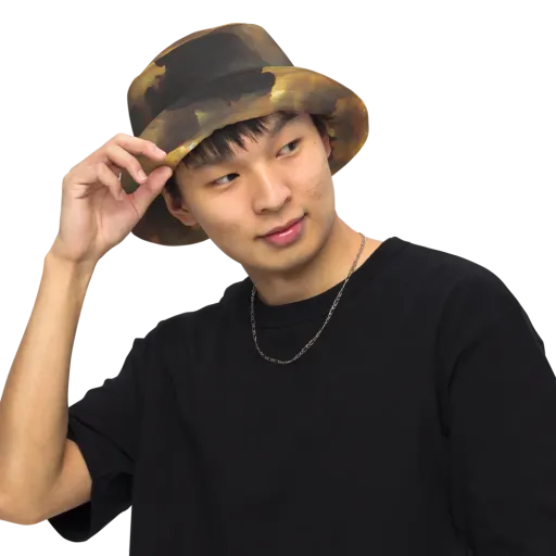 Solar Torrent on a Reversible Bucket Hat