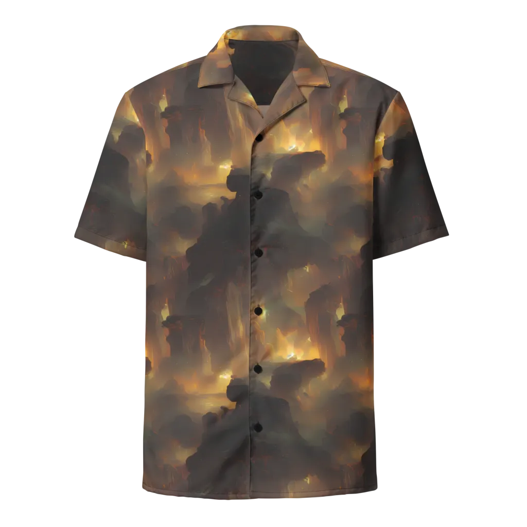 Solar Torrent on Button Shirt — Front