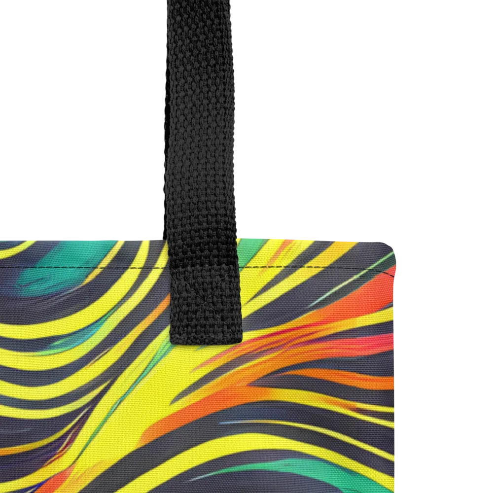 Cyborg Whirl on Tote Bag — Product details