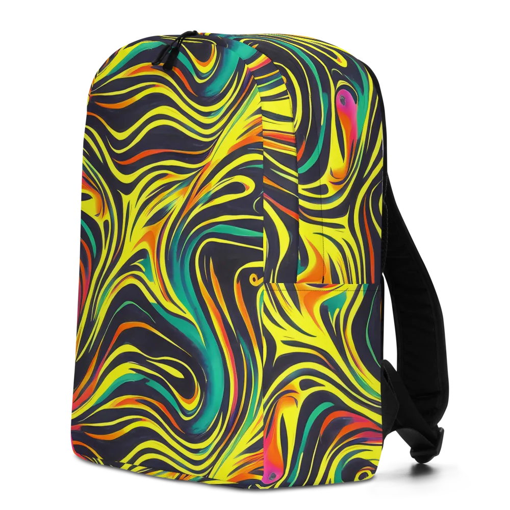 Cyborg Whirl on Minimalist Backpack — Left