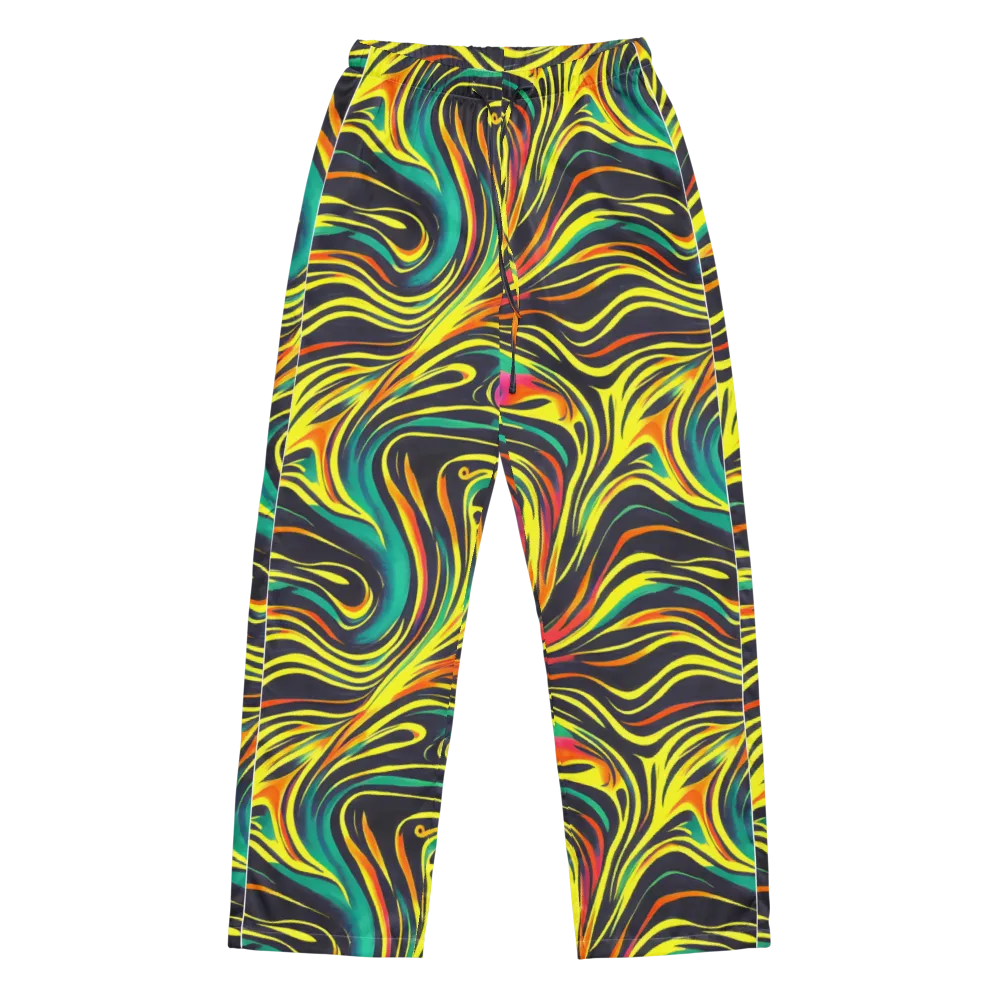 Cyborg Whirl on Women's Pajama Pants — Front