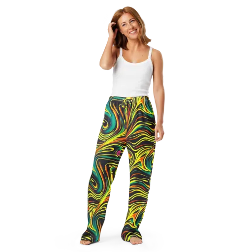 Cyborg Whirl on a Women's Pajama Pants