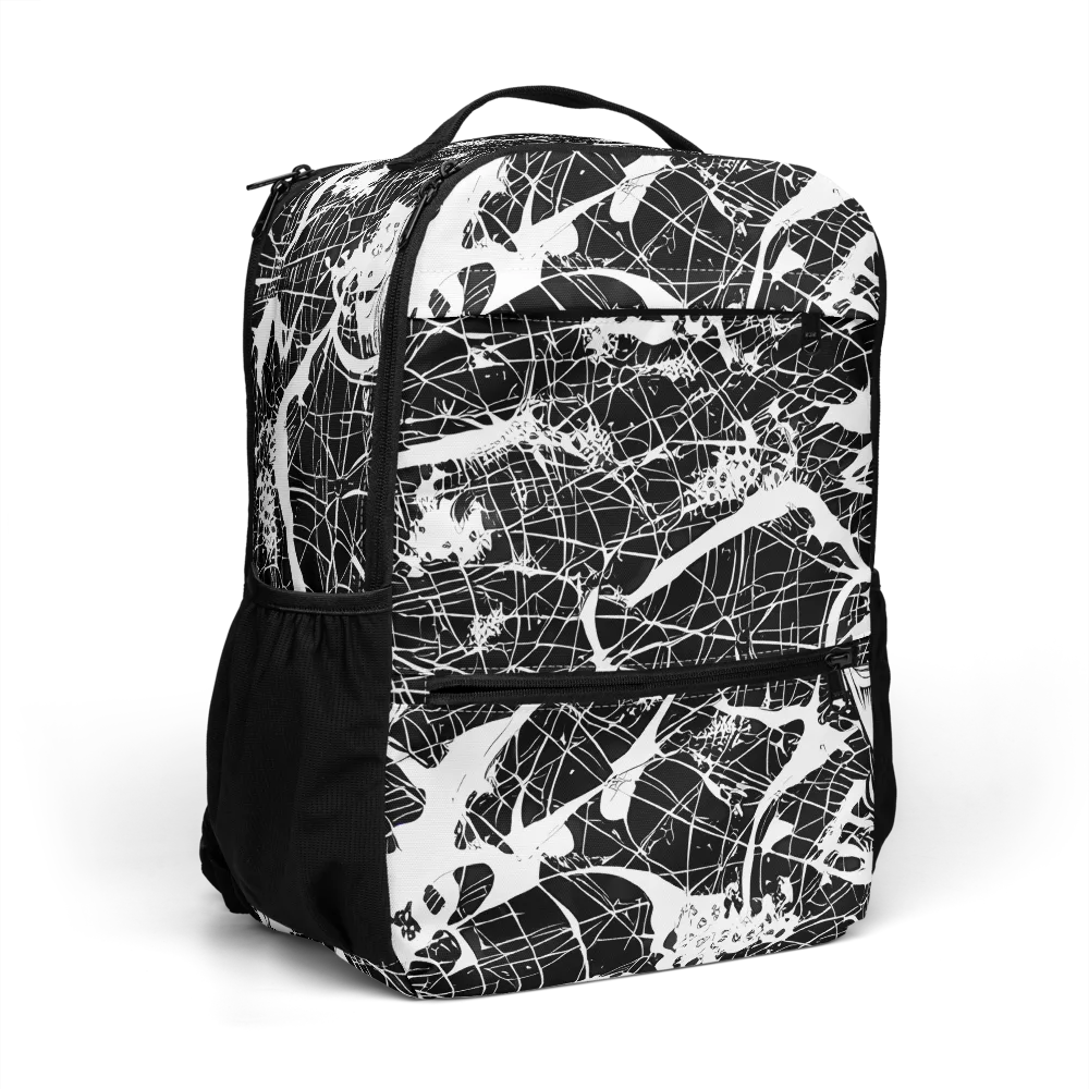 Stormy Serenity on Utility Backpack — Right Front
