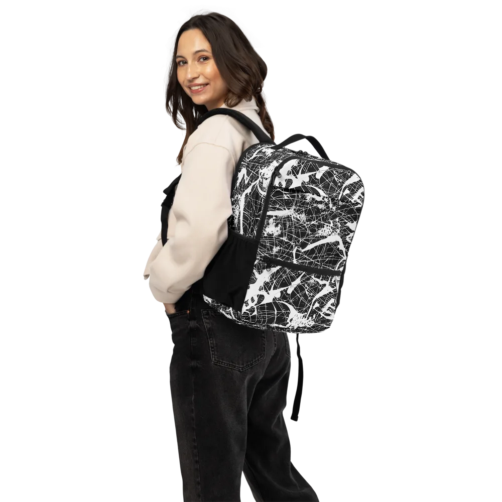 Stormy Serenity on Utility Backpack — Back