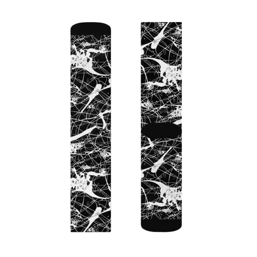 Stormy Serenity on a Socks