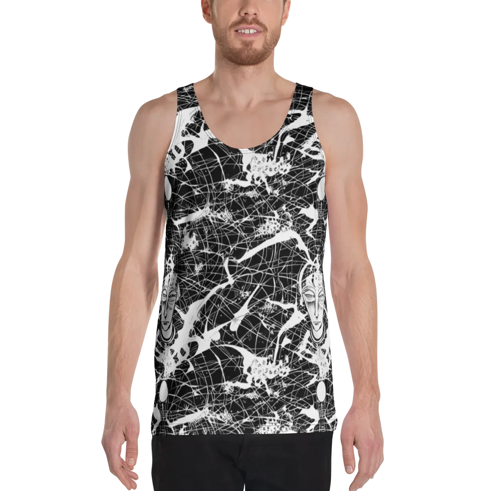 Stormy Serenity on Men's Tank Top — Front