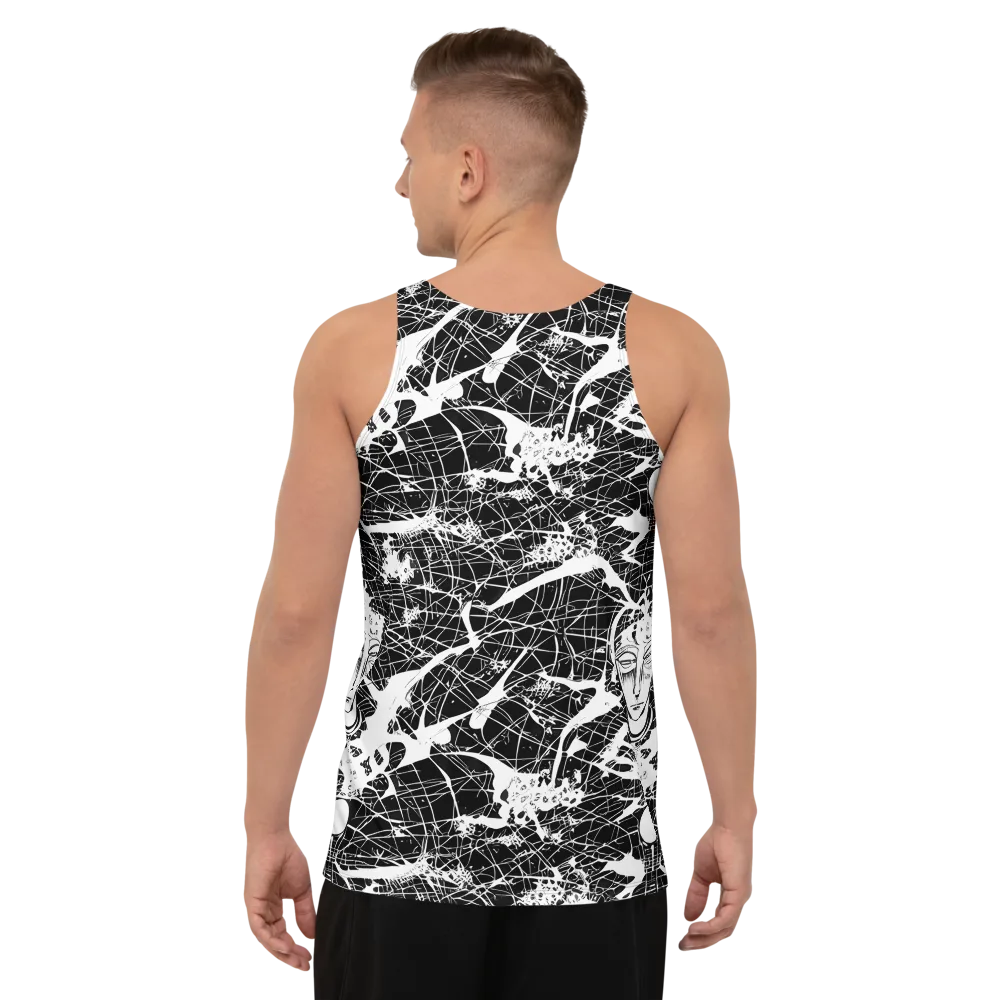 Stormy Serenity on Men's Tank Top — Back