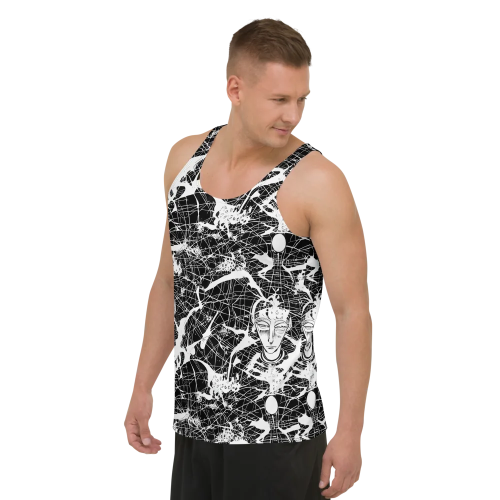 Stormy Serenity on Men's Tank Top — Left Front