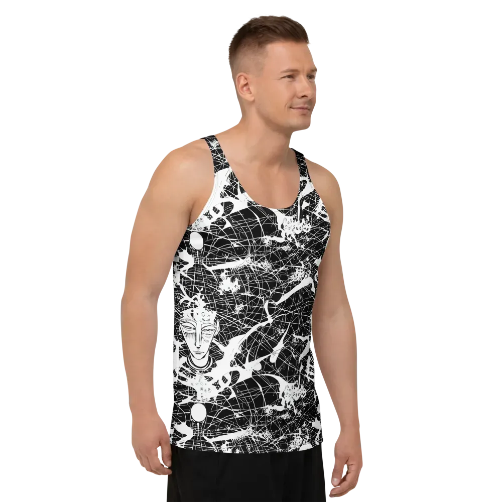 Stormy Serenity on Men's Tank Top — Right Front