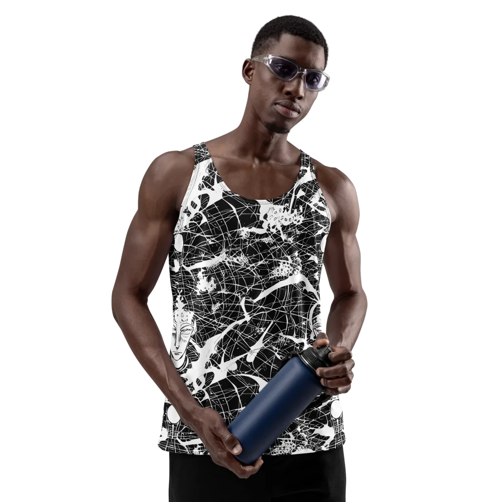 Stormy Serenity on Men's Tank Top — Front