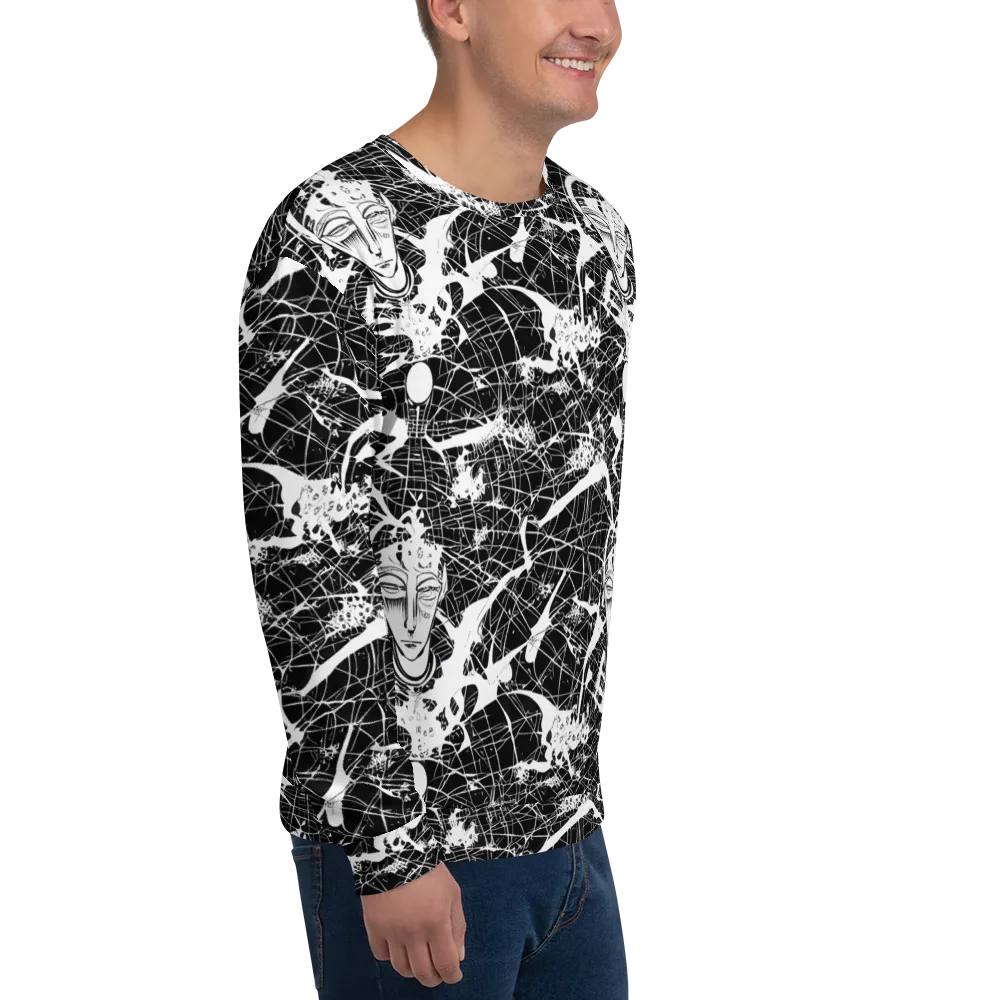 Stormy Serenity on Sweatshirt — Right Front