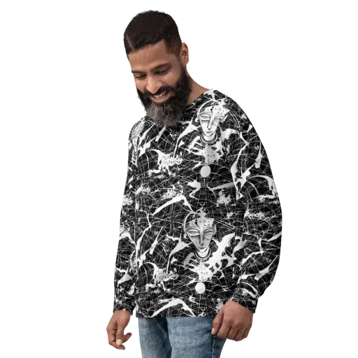 Stormy Serenity on a Sweatshirt