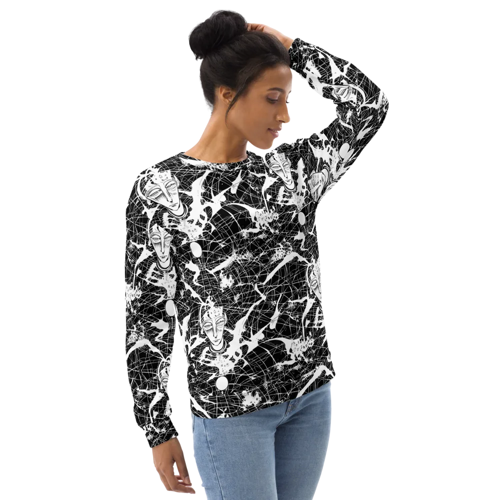 Stormy Serenity on Sweatshirt — Right Front