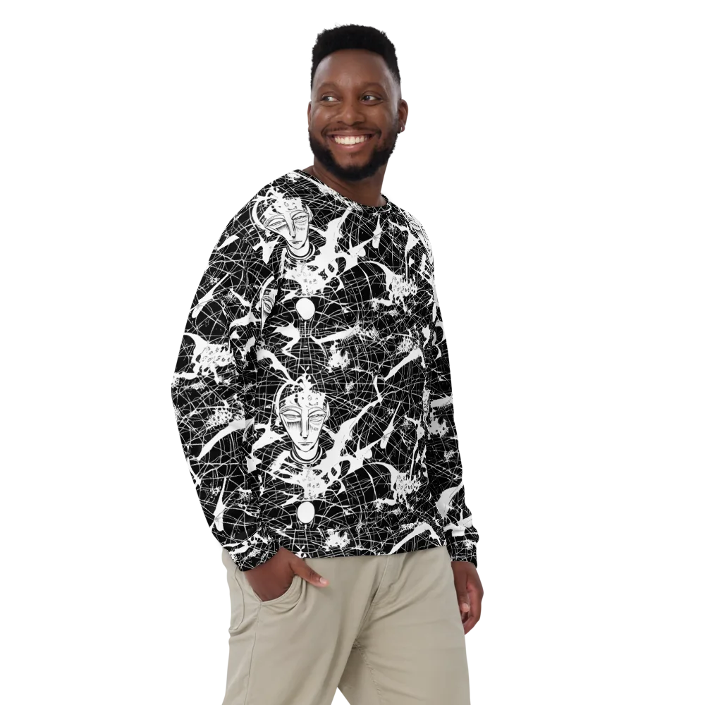 Stormy Serenity on Sweatshirt — Front