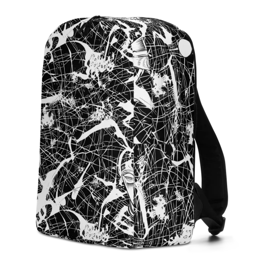 Stormy Serenity on a Minimalist Backpack