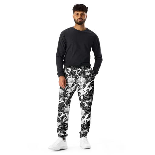 Stormy Serenity on a Men's Joggers